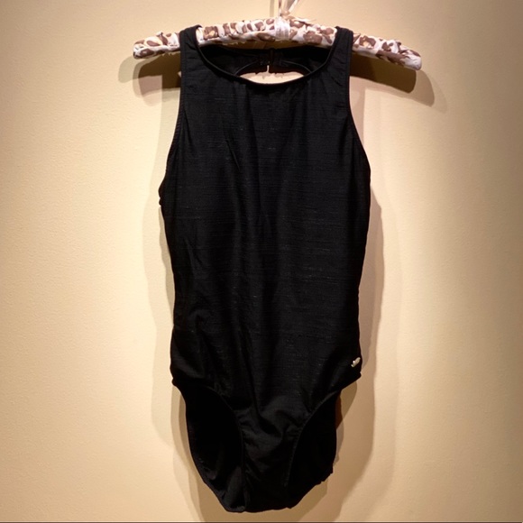 Jantzen Other - Jantzen Black High Neck Swimsuit 12